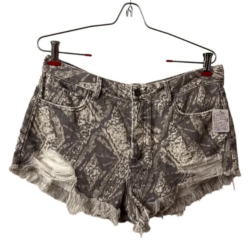 Free People Camo Shorts